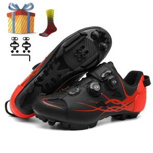 Schoenen MTB schoenen Black Men Bicycle Sneaker SPD Road Cycling Shoes Women Mountain Biking Footwear Cleats schoenen Racing Outdoor Sport