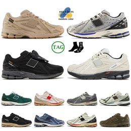 Schoenen Nieuw 1906 R 1906r MANNEN RUNNEN SCHOENEN 1906S SNEAKERS SEA ZOUT MARBLEHEAD WIT ROOD ZILVER METALLISCHE BLAUWE RUNNER DE DOWNTOWN RUN MENS