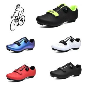 Chaussures Nouveaux hommes cyclistes sneaker mtb chaussures de vélo sportif vélo rouge blanc race racing femme bicycl chaussures sapatos de ciclismo plus taille 48