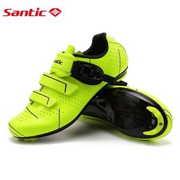 Chaussures Santic hommes chaussures de cyclisme chaussures de vélo pour vélo de route chaussures de vélo de route professionnelles Bms20015