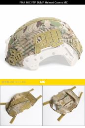 Chaussures tactique de chasse micro ftp casque de bosse de bosse couverture couverture de protection couverte de camouflage pour casque wendy tb1412
