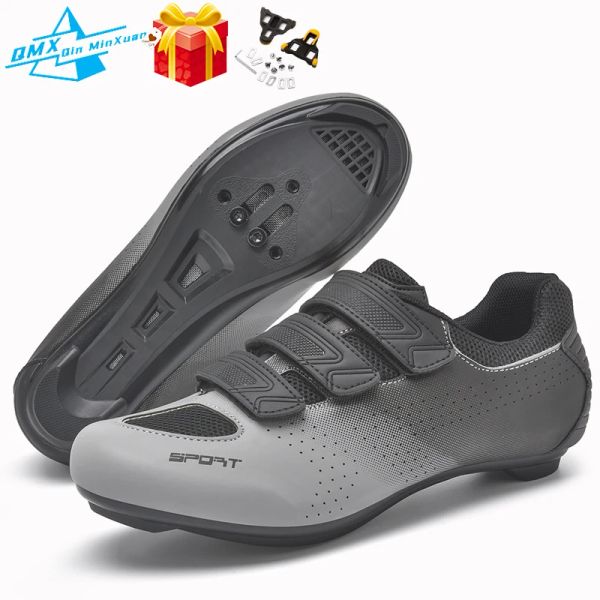 Chaussures unisexes de vélo de cyclisme vélo de roado femme rose selflocking taquet non glisse de montagne chaussures de vélo hommes sapatilha mtb baskets 3748 #