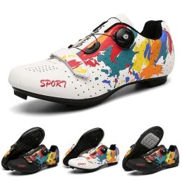 Footwear Vanmie Cyclisme Route Vélo VTT Chaussures Hommes Mode Hommes Respirant Cyclisme Chaussures CYCL SHOE VTT Route Baskets pour Femmes