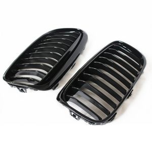 For 2 Series GT F45 F46 Mesh Grille Carbon fiber ABS Racing Grills Replacement Kidney Grilles Front bumper
