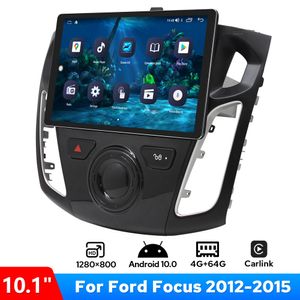 Pour 2012-2015 Ford Focus 10,1 pouces Joying Android 10 Autoradio 4G LTE 5GHz WIFI GPS