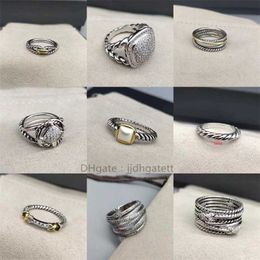 Pour 2024 Argent Femmes Couleur Strass X Bague Multicouche Double Enroulement Anneaux Tournesol Croix Bande De Mariage Plein Zircon Bagues Bijoux Cadeaux X3JO