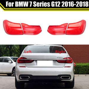 voor 7 serie G12 2016 2017 2018 achterlichtremverlichting vervangen auto achterste lamp shell cover masker lampenkap