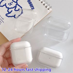 Pour Air Pod Pro Airpods Pro 2 Écouteurs sans fil Accessoires de casque Airpod 2 Écouteurs Silicone TPU Couvercle de protection COUVERTURE DE 2nd Génération Écouteur d'amortisseur