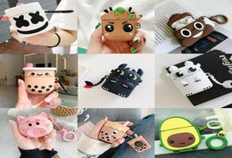 For AirPods 12 Case Cute Cartoon Earphone Cases For Apple Airpods 2 Soft Protect Cover2988154