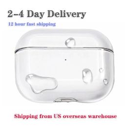 Pour AirPods 2 Air Pods MAX COORPHONES AIRPOD BLUETOOTH ACCESSOIRES CASHIPES SILICONE SILICONE CUPER COUVERTURE DE PROTECTION PRO2APPLE