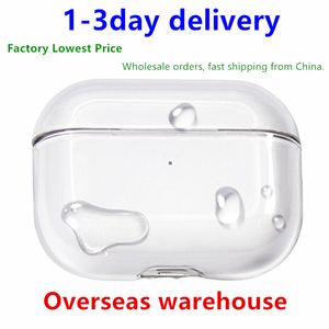 USA Stock pour Airpods pro 2 3 air pod max écouteurs accessoires solide silicone mignon housse de protection pour casque airpod pro 2e génération TPU étui antichoc