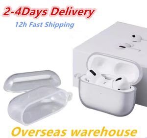 USA Stock pour Apple Airpods Pro 2 2e génération Airpod 3 Accessoires de casque PROS SILICON SILICONE COUVERTURE DE COVER DE CHARGE DE CHARGE SILICON