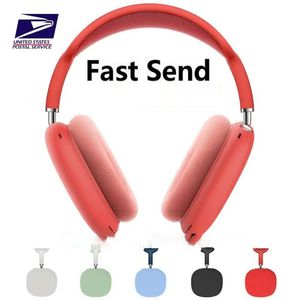 Voor AirPods Max Air Pro 2 3 2e generatie Hoofdband Hoofdtelefoonaccessoires Transparante vaste Siliconen Waterdichte beschermhoes Airpod Max Headset Cover Case