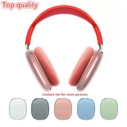 Para AirPods Max Bluetooth Aurices Accesorios de auriculares Transparentes TPU Silicona sólida Impermeable Case de protección AirPod Maxs Auriculares Cubierta de auriculares