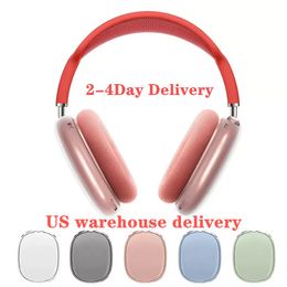 Para Airpods Max auriculares bluetooth Accesorios para auriculares Transparente TPU Silicona sólida Funda protectora impermeable AirPod Maxs Auriculares Funda para auriculares Funda