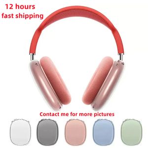 Pour Airpods Max écouteurs Bluetooth accessoires pour écouteurs Transparent TPU solide Silicone étui de protection étanche AirPod Maxs casque housse de protection