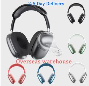 Voor Airpods Max Hot selling Bluetooth-hoofdtelefoonaccessoires Transparant TPU massief siliconen waterdichte beschermhoes AirPod Maxs hoofdtelefoon Headset beschermhoes