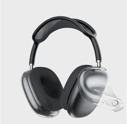 Para Airpods auriculares de calidad máxima Funda de cuero accesorios para auriculares funda transparente sólida de TPU funda protectora de silicona bonita