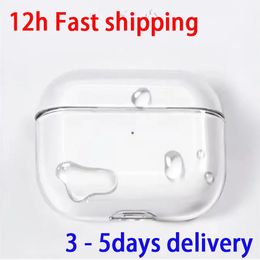 Voor Airpods pro 2 2e generatie airpod 3 pro's Hoofdtelefoonaccessoires Stevige TPU Beschermende oortelefoonhoes Draadloos opladen Schokbestendig hoesje