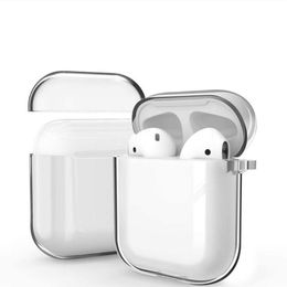 USA voorraad voor Apple Airpods Pro 2 2e generatie airpod 3 pro's hoofdtelefoonaccessoires solide TPU siliconen beschermende oortelefoonhoes draadloos opladen schokbestendig hoesje