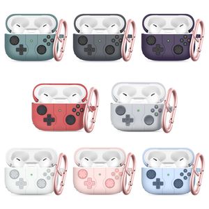 Voor AirPods Pro 2 3 Case voor AirPods 2 Pro Shockproof Case Creative Game Console Case 3D Cartoon Silicone oortelefoon Case