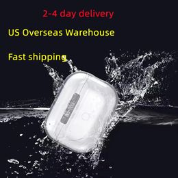 For Airpods pro 2 air pods 3 Earphones airpod Bluetooth Headphone Accessories Solid Silicone Cute Protective Cover Apple Wireless Charging Box Shockproof 2nd Case