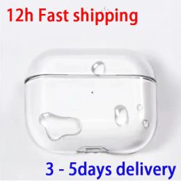 Para Airpods pro 2 2da generación airpod 3 pros Accesorios para auriculares Funda protectora para auriculares de TPU sólido Estuche a prueba de golpes de carga inalámbrica