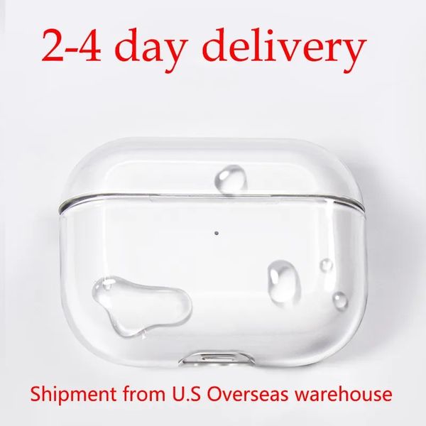 Pour AirPods Pro 2 Écouteurs AirPod 3 Silicone solide mignon Cover Protective Cover Apple Wireless Charging Boîte Shockproof 3nd 2nd Case