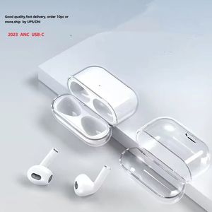 Pour AirPods Pro2 airpods3 étuis pour écouteurs airpod pro2 génération accessoires pour écouteurs étui d'oreille transparent housse de protection mignonne étui de chargement sans fil Apple