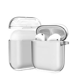 Voor Airpods2 Hoofdtelefoon Accessoires Stevige Siliconen Leuke Beschermende Oortelefoon Cover Apple Draadloze Oplaaddoos Schokbestendig Case