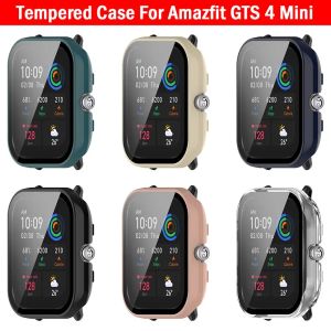 Voor Amazfit GTS 4 Mini PC -hoes+Tempered Glass Smart Watch Screen Protector Cover voor Huami Amazfit GTS4 Mini Bumper Shell