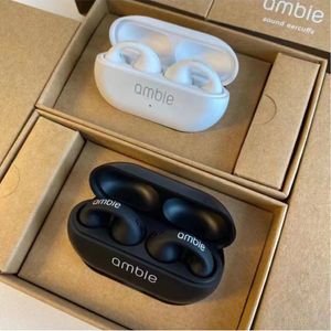 For Ambie Earphones Sound Earcuffs Ear Bone Conduction Earring Wireless Bluetooth Auriculares Headset TWS Sport Earbuds