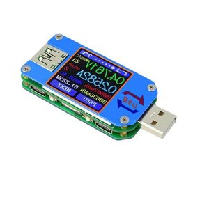 Livraison gratuite pour App USB 20 Type-C Lcd Voltmètre Ampèremètre Tension Compteur de courant Mesure de charge de batterie Testeur de résistance de câble Bthpv