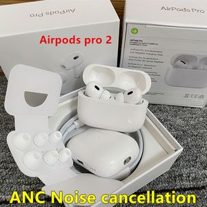 Voor Apple AirPods Pro 2 2e generatie ANC Noise annulering geluidsaanpassing Regeling AP3 Airpods Airpod Airpod Earbuds Draadloze Bluetooth -hoofdtelefoon