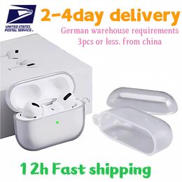 Voor Apple AirPods Pro 2/AirPods 3 Bluetooth oordopjes hoofdtelefoonaccessoires zachte siliconen casecandy hoofdtelefoon met riem