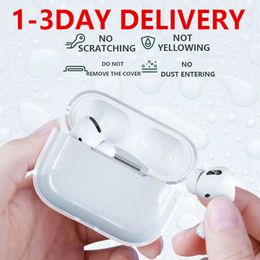 Voor Apple oordopjes airpods Pro 2 2e generatie airpod 3 pro hoofdtelefoonaccessoires solide TPU siliconen beschermende oortelefoonhoes draadloos opladen schokbestendig hoesje