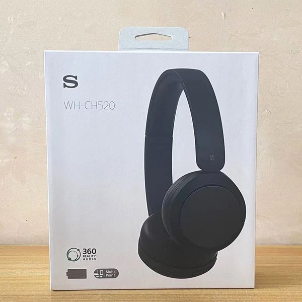 Pour les écouteurs Apple Sony WH-CH720 NOUVEAU pour 2024 Écouteurs Bluetooth True Stereo Wireless Bandband Wholesale Smart for Noise Annuling 360 Pliage Oneth