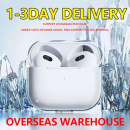 Pour les écouteurs Apple Eorebuds Airpods Pro 2 Airpod Earphone 3 Silicone solide mignon casque de protection Couvrir auriculaire Auricularres Boîte de charge sans fil Boîte à étalage 3nd 2e case