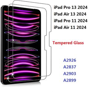 Gehard glas voor iPad Air 11 Pro 13 Air 6 2024 Tablet Clear Film Screen Protector