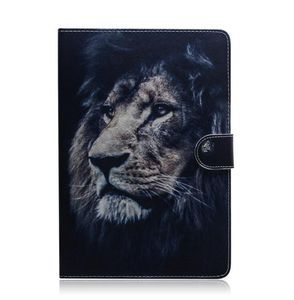 Étui à rabat en cuir pour tablette Apple iPad Pro, 11 pouces, support, portefeuille, dessin coloré, tigre, Lion, hibou, fleur, 5374286