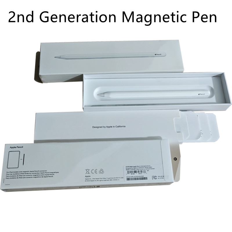 Apple Pencil 1 2 3 4第5世代iPod用175.7mm小売パッケージロゴ付き