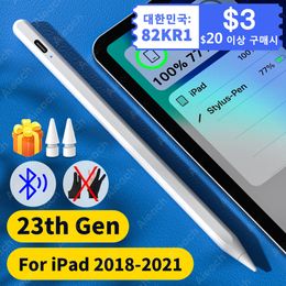 Pour Apple Pencil 2 iPad 23e génération stylet Bluetooth dessin tactile 2021 avec affichage de puissance