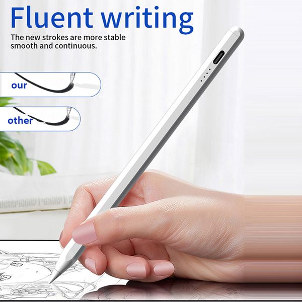 Para lápices Apple Stylus Palm Rejection Power Display Ipad lápiz para iPad accesorios 2018-2022 Pro Tablet Air Mini Stylus Pens