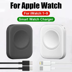 Para cargadores de Apple Watch Cable de carga portátil para reloj inteligente Apple Watch SE Ultra para iWatch Series 9 8 7 6 5 4 3 2 1 cargador