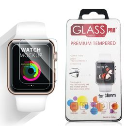 Voor Apple Watch 2,5D 9H gehard Glass Screen Protector Flim 42mm 38mm voor Iwatch Series 5 4 3 2 1 Cyberstore