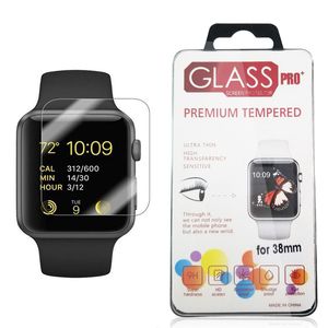 Voor Apple Horloge Iwatch 0.2mm 2.5D 9H gehard glas Flim Case 44mm 38mm Screen Protector LCD Hoge kwaliteit