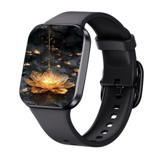 Voor Apple Watch Smart Watch Ultra8 Series 9 S8 Ultra2 Sport Wireless Touch Screen Laad Barg Band Marine Riem Beschermende Cover Case Wearable Smartwatch