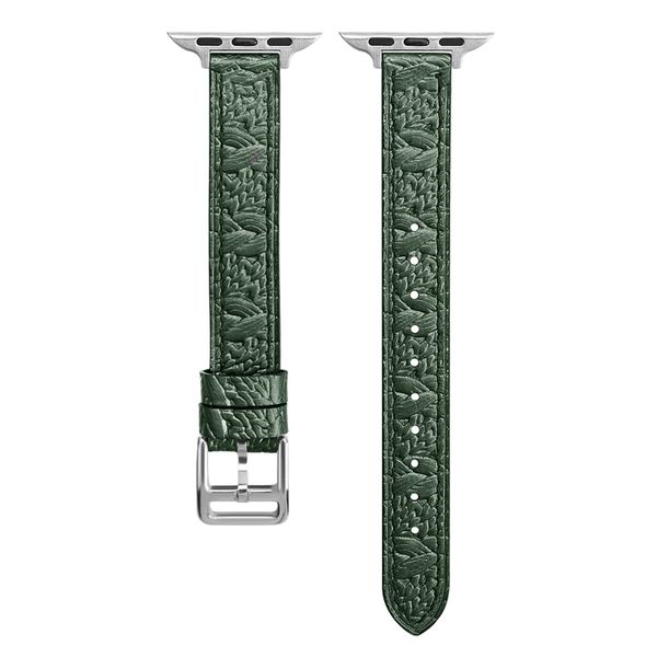 Pour Apple bracelet de montre 7654321/SE tresse petite torsion bracelet en cuir super fin 38/40/41/42/44/45mm bracelet de montre