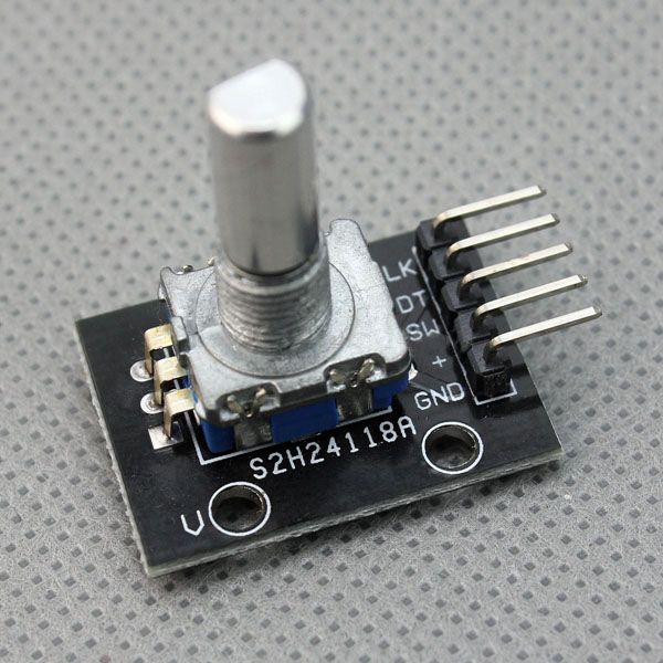 Para módulo Arduino KY-040 módulo codificador rotatorio desarrollo de Sensor de ladrillo B00143 BARD