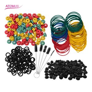 Pour les accessoires de tatouage Atomus Tatouage de caoutchouc 100pcs utilisés pour le débutant4613528